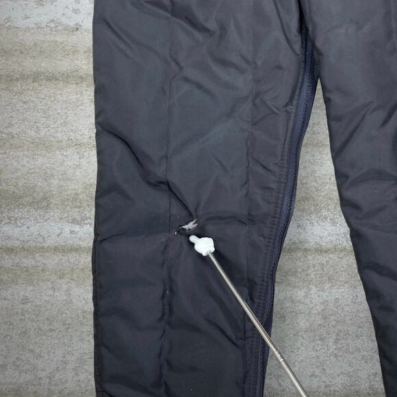 Vintage 90s Arctic Cat Snow Suit Coveralls Mens M Baggy Black Purple Nylon - Picture 6 of 6